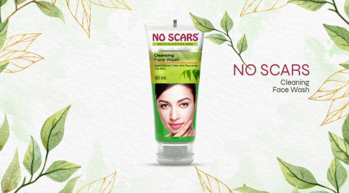 Key to healthy-looking skin no scars neem extract facewash for pimples