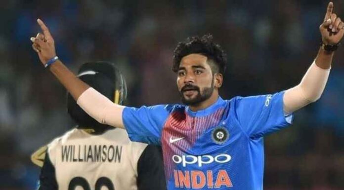 Mohammed Siraj: The most famous Bowler of the Indian Cricket Team Mohammed Siraj Biography