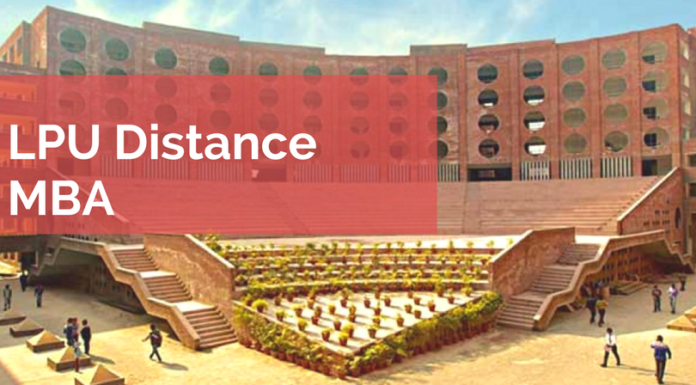 Master of Business Administration distance learning course from LPU Lovely Professional University MBA distance