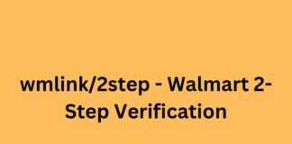 wmlink/2step – Walmart 2-Step Verification wmlink2step