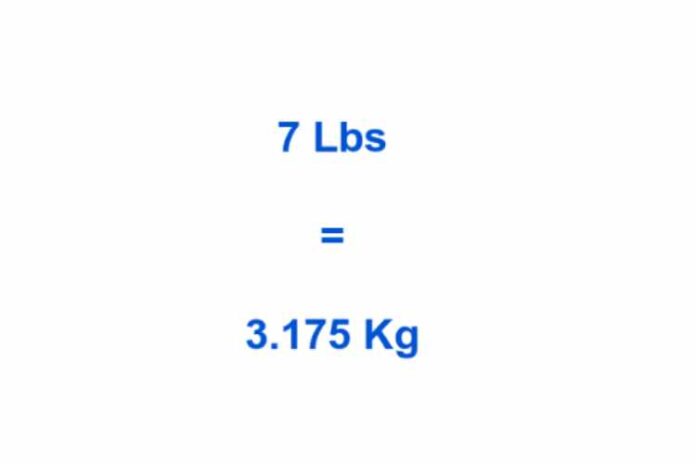 7 pounds is how many kg