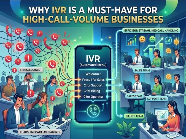 Why IVR is a Must-Have for High-Call-Volume Businesses Why IVR is a Must-Have for High-Call-Volume Businesses