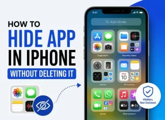 How to hide app in iphone without deleting it How to hide app in iphone without deleting it