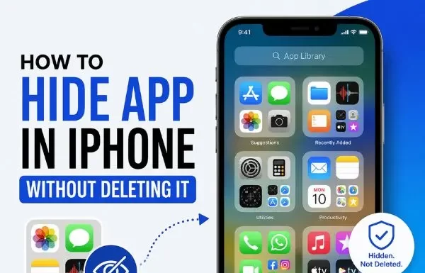 How to hide app in iphone without deleting it How to hide app in iphone without deleting it