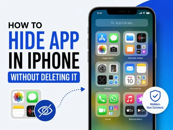 How to hide app in iphone without deleting it How to hide app in iphone without deleting it